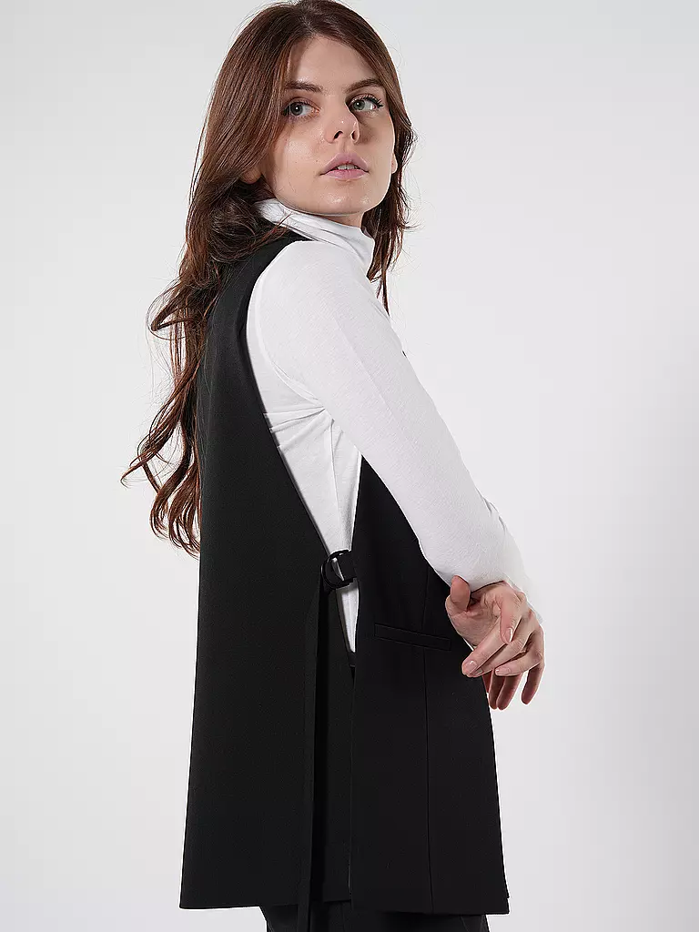 LUISA CERANO Gilet  schwarz