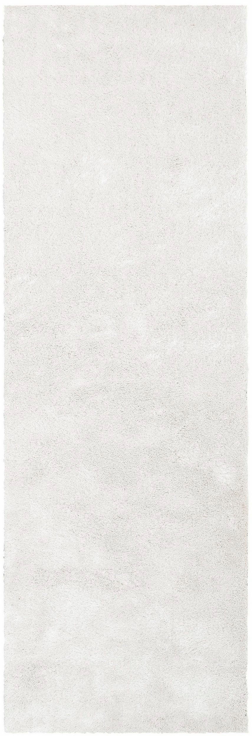 Bruno Banani Hochflor-Läufer »Dana Teppich, Kundenliebling« rechteckig 30 mm Höhe Brücke, uni, weich, Mikrofaser, Diele, Flur, Wohnzimmer, Schlafzimmer