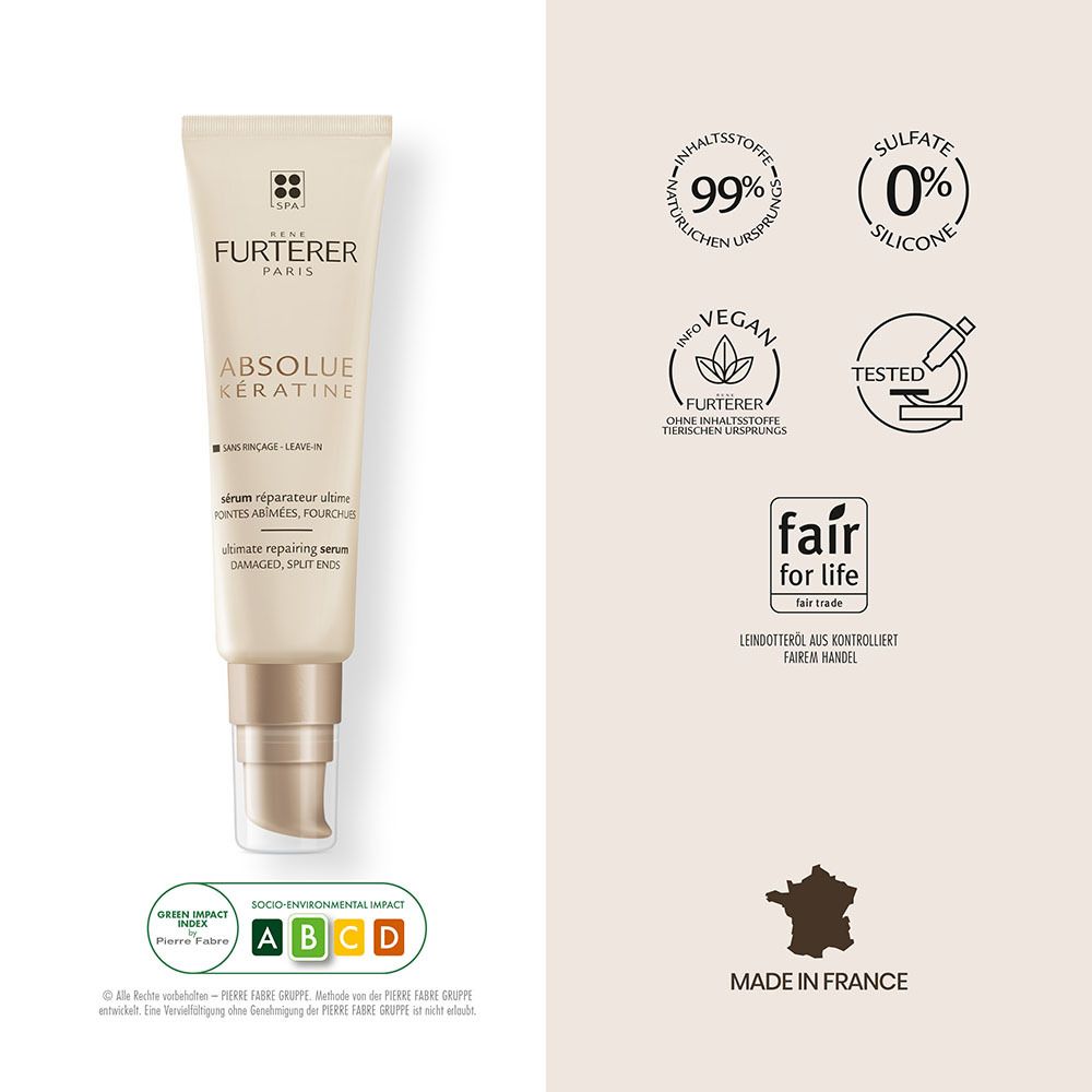 RENE FURTERER ABSOLUE KÉRATINE Ultimatives Repair Serum - leave in - bei geschädigtem Haar