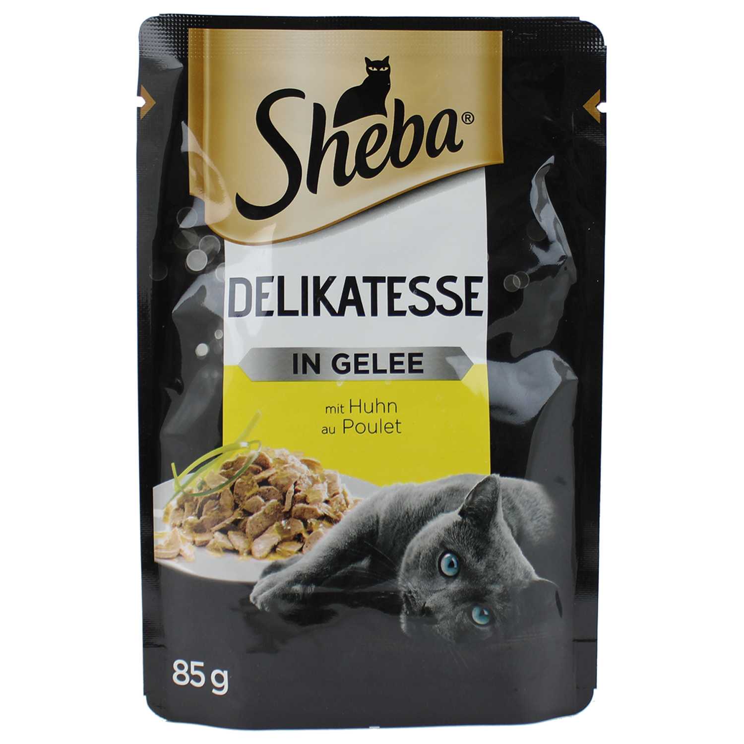 Sheba Katzenfutter 85g Gelee+Huhn