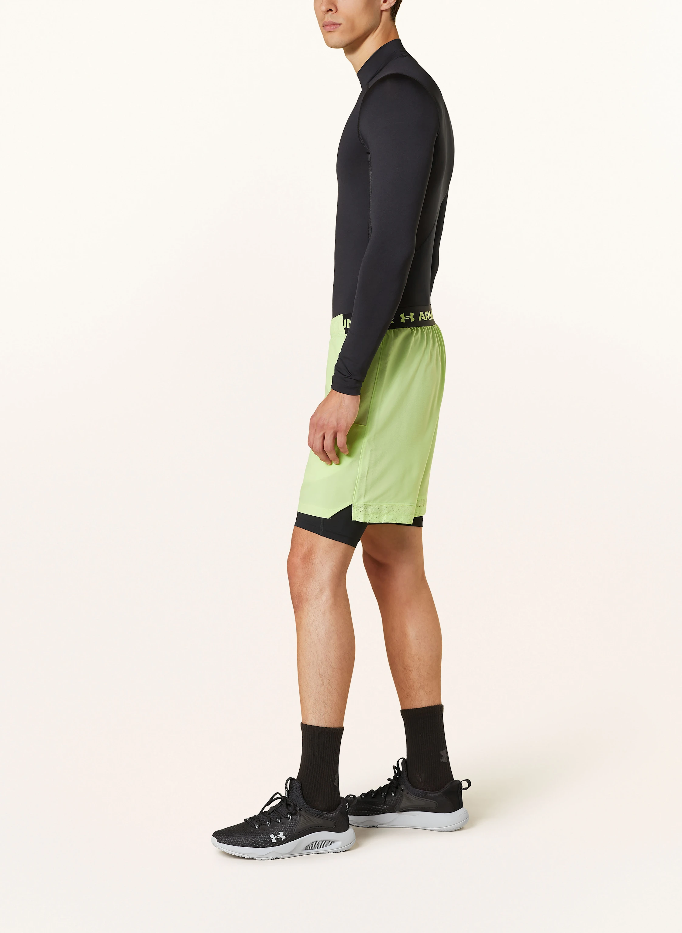 UNDER ARMOUR 2-in-1-Trainingsshorts UA VANISH WOVEN