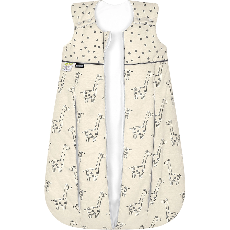 odenwälder Thinsulate Schlafsack primaklima happy giraffe soft sand