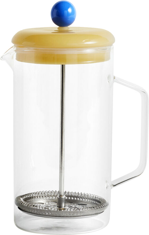 Hay French Press Brewer-Clear Clear