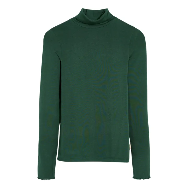 Bellerose Col roulé Uni Velfie | Vert foncé