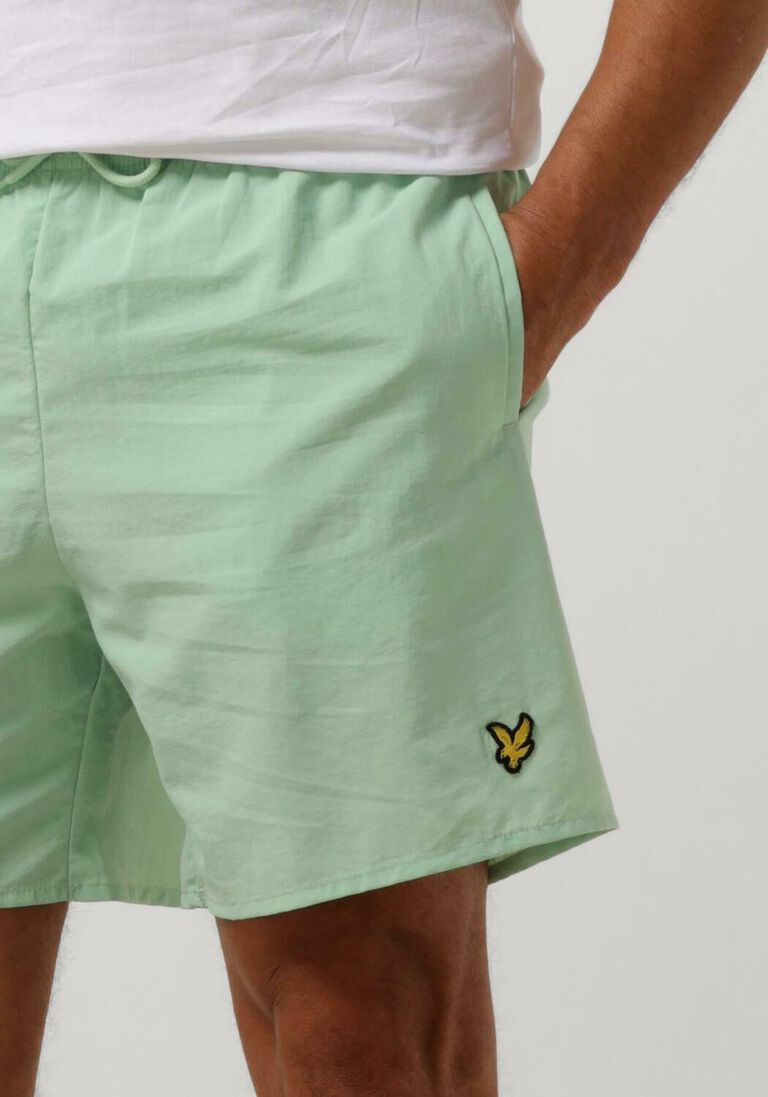 LYLE & SCOTT groene lyle & scott  plain swimshort