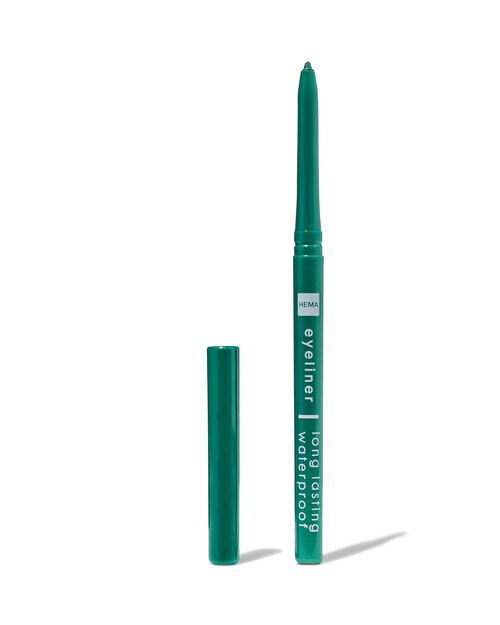 eye-liner vert métallisé