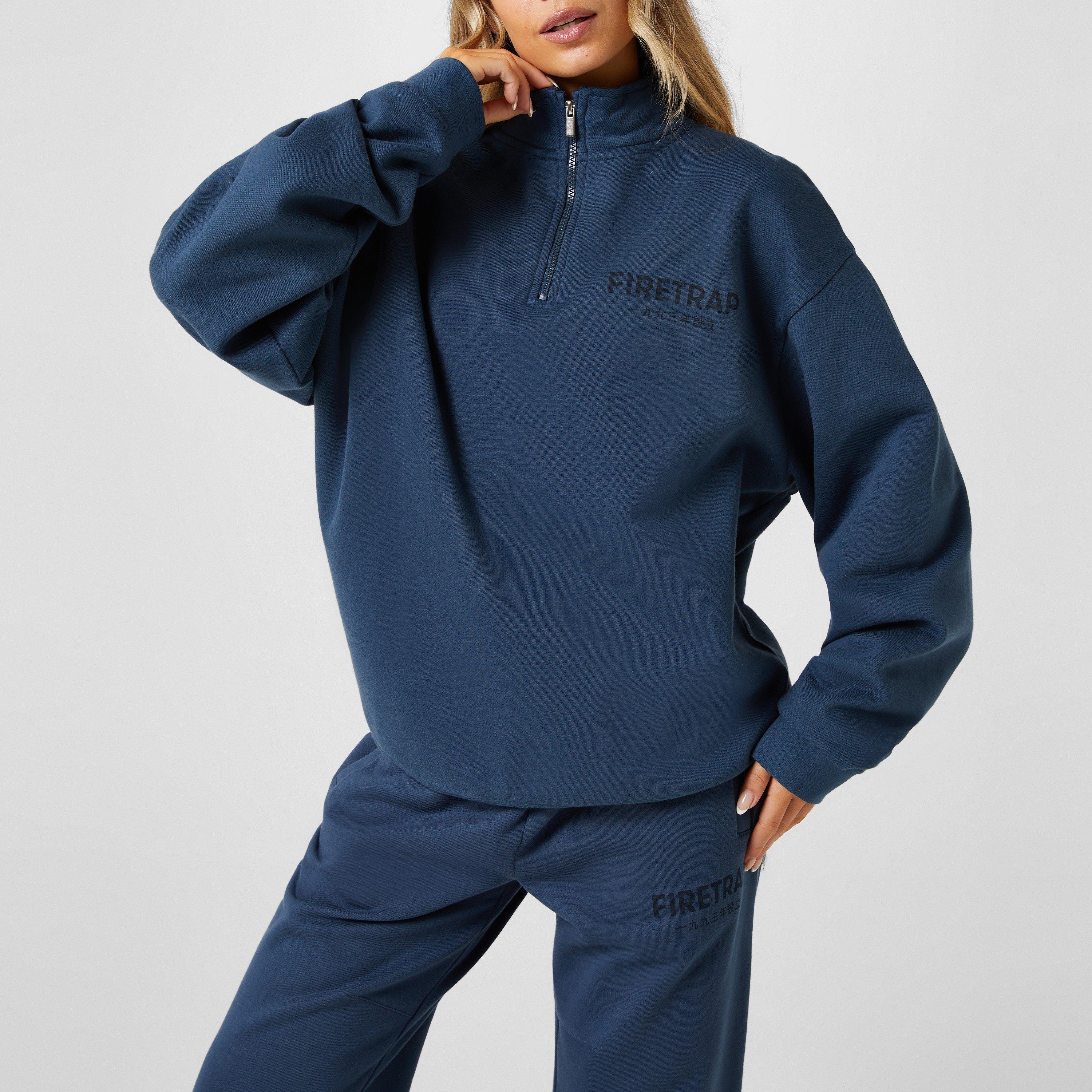 Firetrap Quarter Zip Sweatshirt