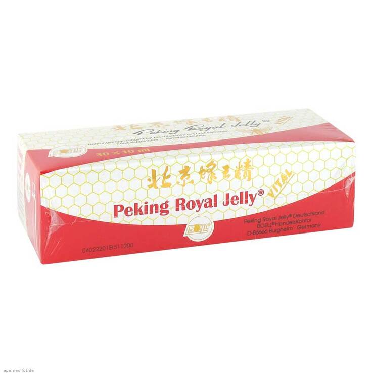 Peking Royal Jelly Vital Trinkampullen, 30X10 ml