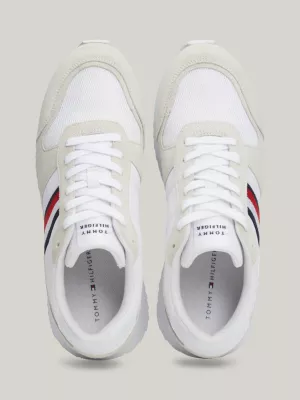 Tênis Essential Signature Tape Cleat em camurça para corrida