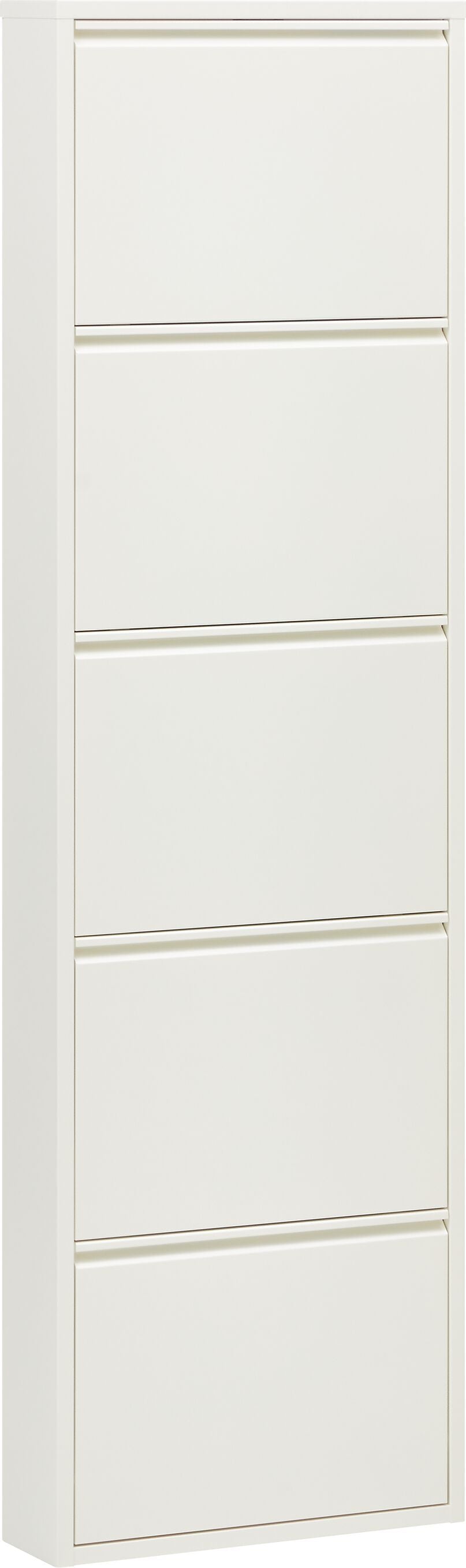 TOBEY Schuhkippe - Weiss / B: 50.0 cm x T: 15.0 cm x H: 170.0 cm