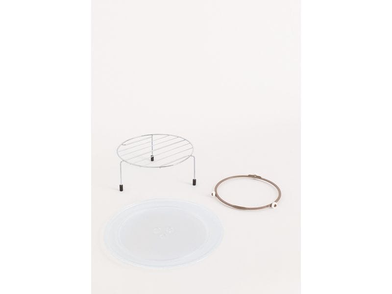 Create Mikrowelle Retro Wollweiss Retro-Mikrowelle mit Grill, Defrost und Autocook-Funktionen