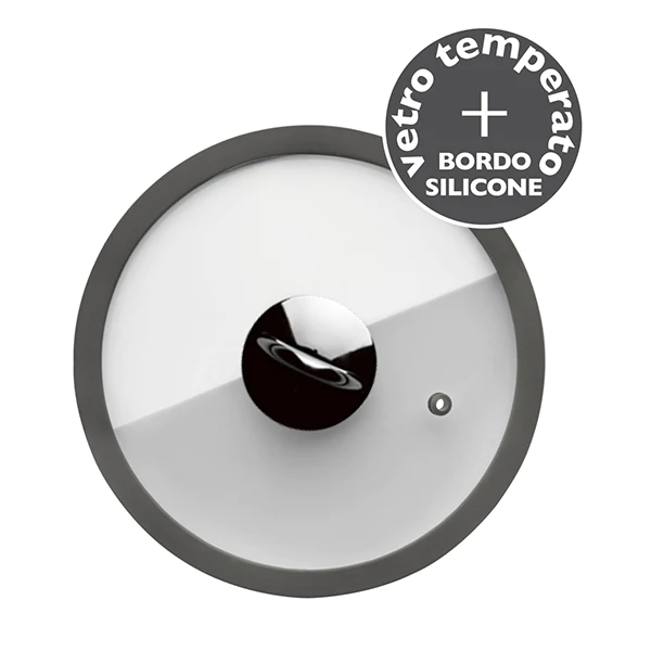 Faitout inox avec couvercle Premium 24 cm 5 L Inoxriv