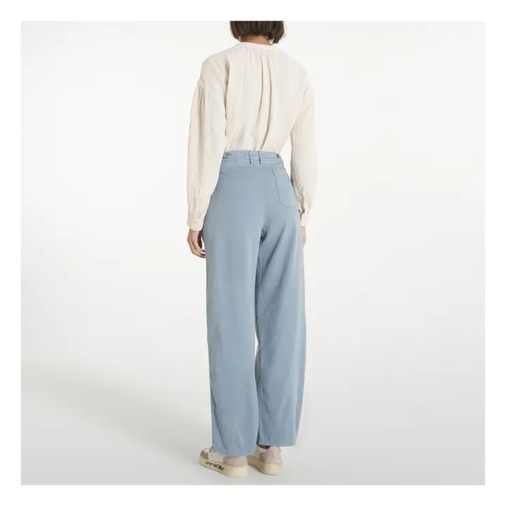 Xirena Pantalon Baylor Twill | Bleu
