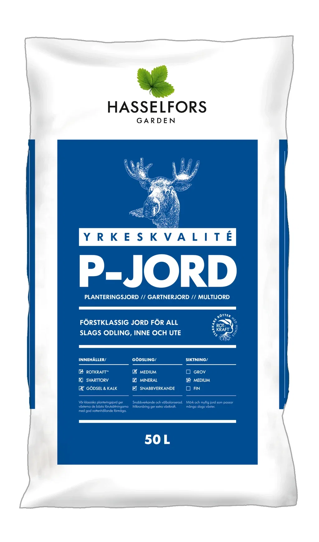 Hasselfors P-Jord 50 L