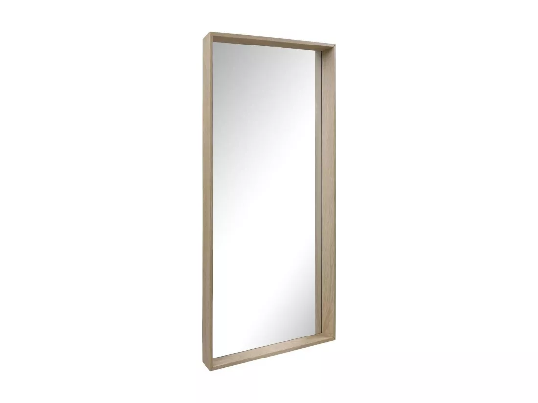 Miroir en chêne rectangulaire 100 x 180 cm GABY