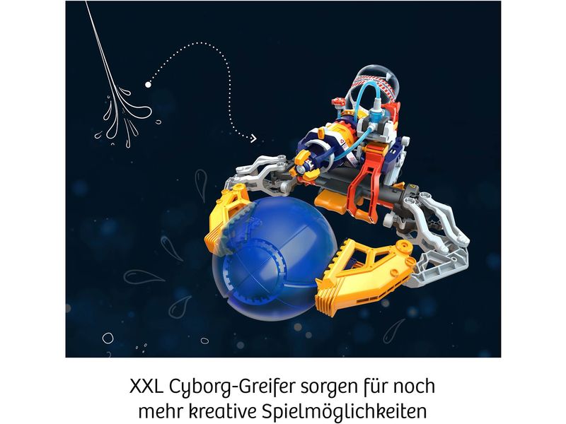 Kosmos Experimentierkasten Cyborg Water-Blaster Das 2-in-1 Cyborg Gadget mit Greiffunktion