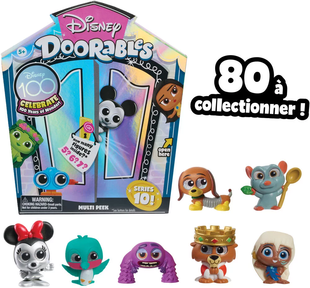 DOORABLES - MULTI PEEK PACK AVEC 5, 6 OU 7 FIGURINES SURPRIS