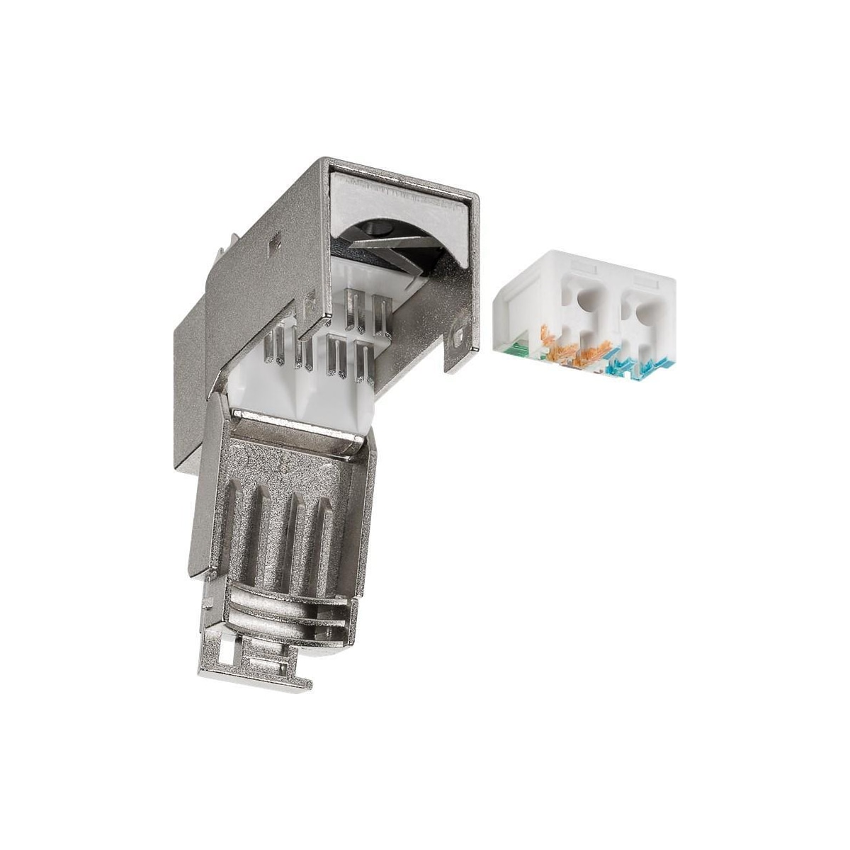 Goobay Keystone RJ45-modul CAT 6, STP, 250 MHz