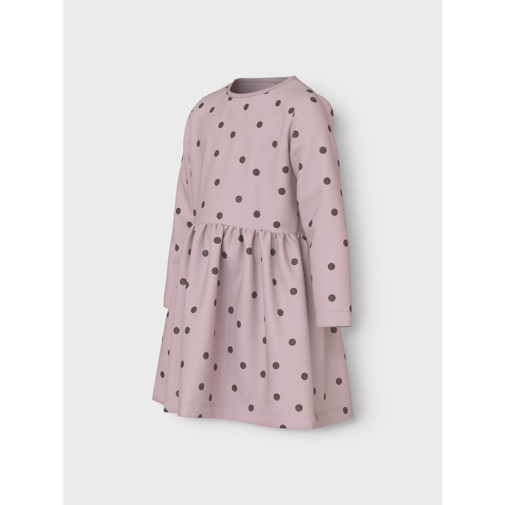 Køb Name It Burnished Lilac Peppercorn Dot Nmfvivian Ls Kjole