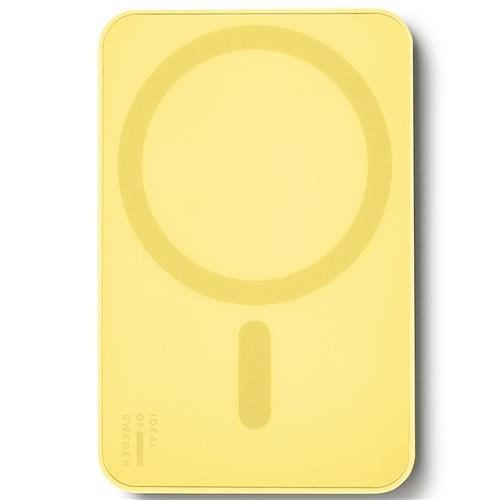 MagSafe Silikon Saugnapf Smartphone Halterung aus Recycelten Materialien (IDSPMMS-516) - Soft Lemon