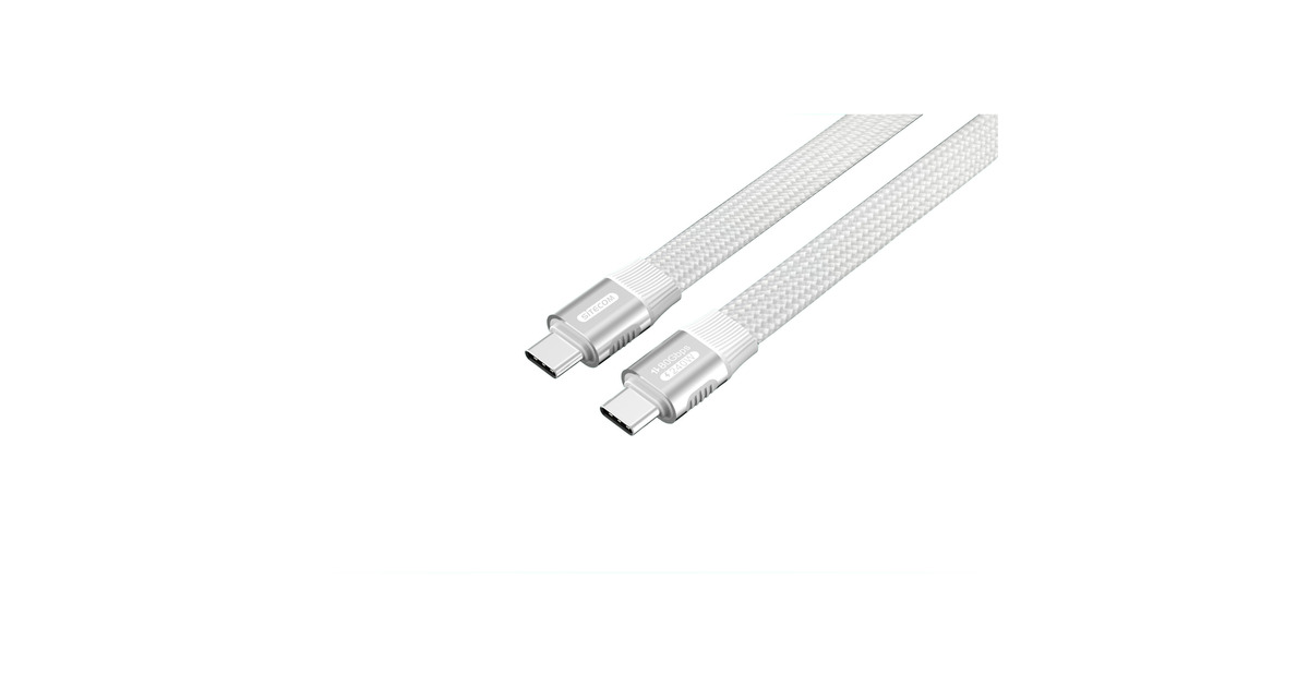 SitecomUSB-C naar USB-C Full Feature-kabel, 100 cm  (Wit)