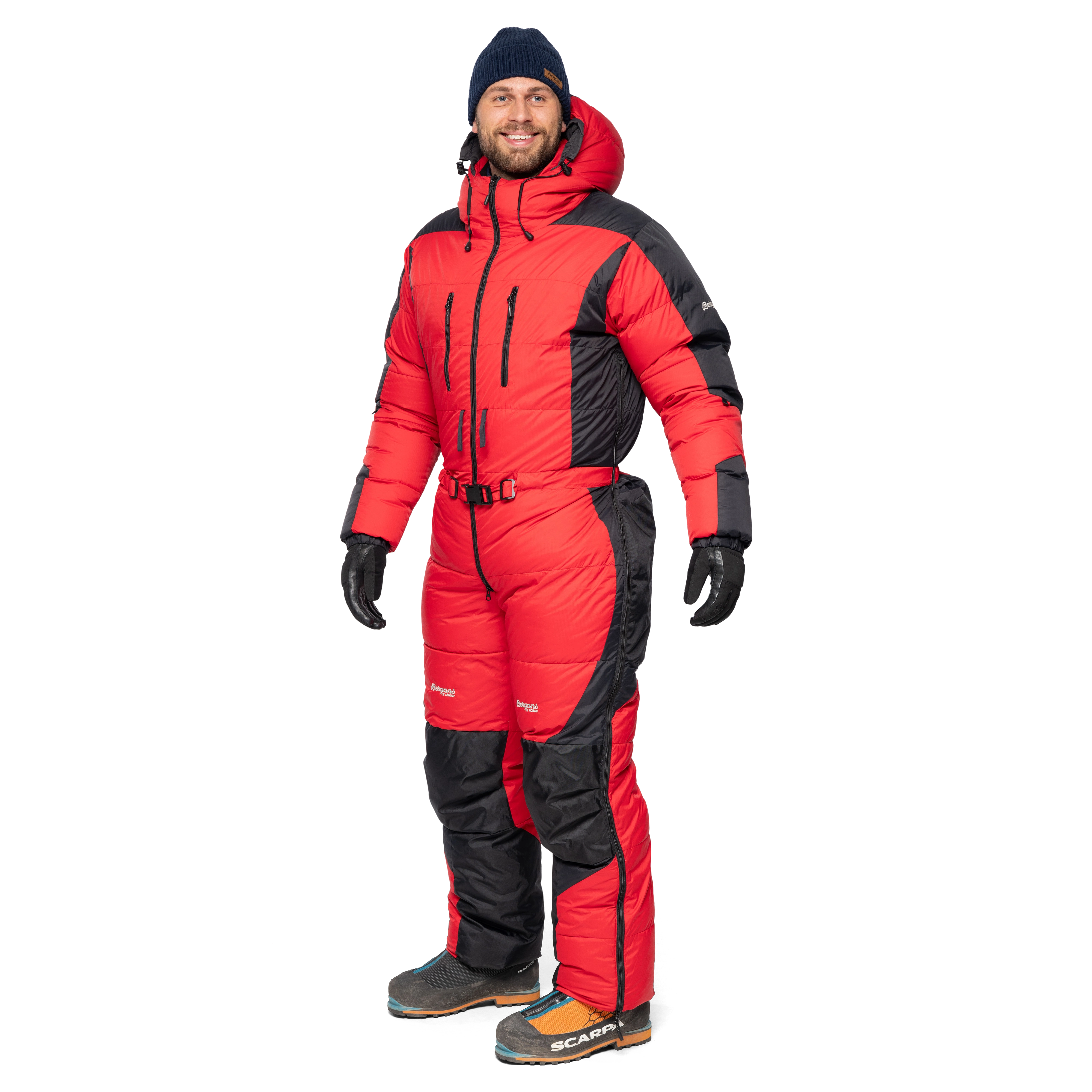 Expedition Down Suit Red / Black