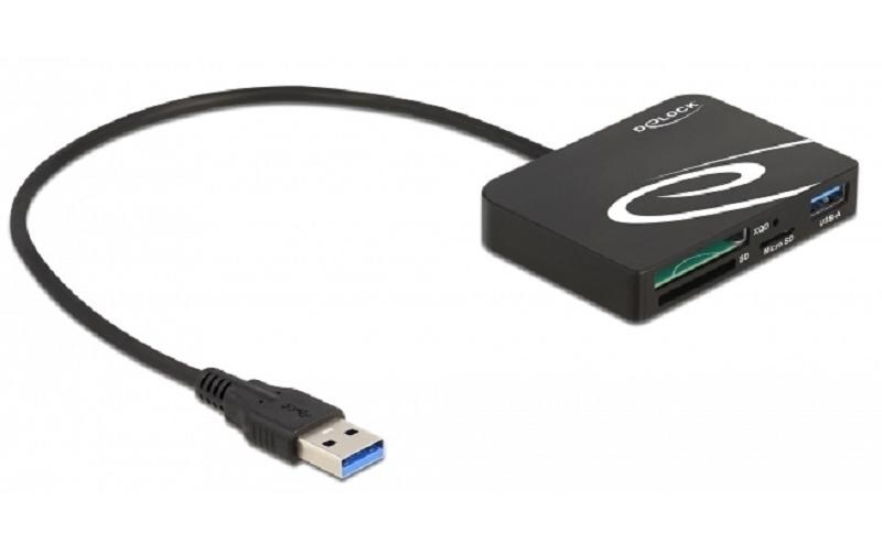 Card Reader Extern 91756 4 SlotsExterner Universal-Cardreader mit USB-A-Anschluss