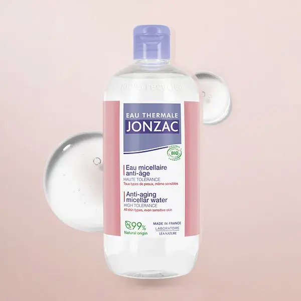 Água Termal Jonzac, Sublimativa, Água Micelar Orgânica Antienvelhecimento 500ml