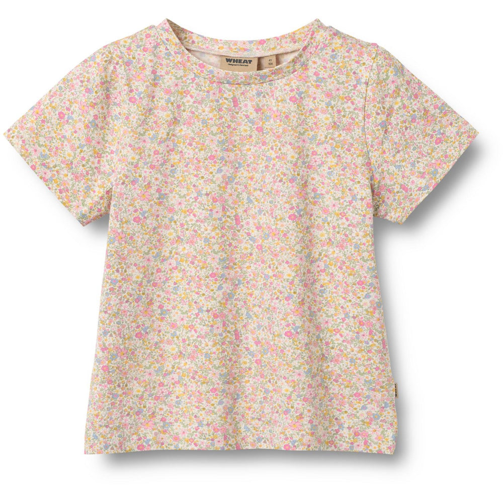 Køb Wheat Blush Flower Meadow T-Shirt S/S Manna