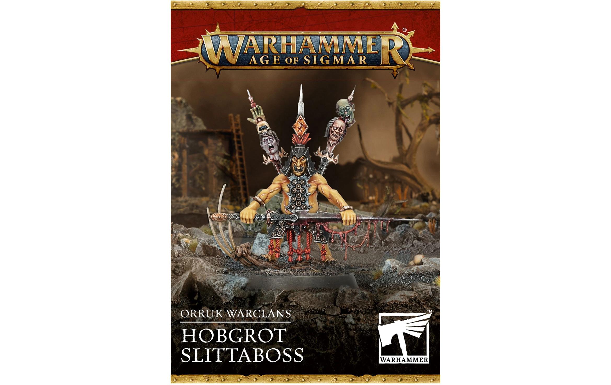 Figur Warhammer Age of Sigmar Hobgrot-SchlitzabossWarhammer Age of Sigmar Hobgrot-Schlitzaboss – Bausatz