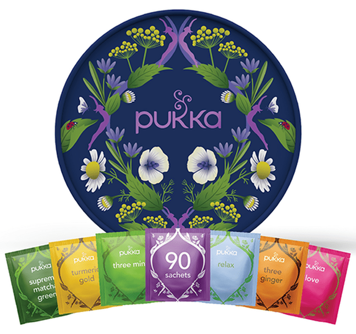 Coffret thé en sachets BIO - Bien-être au travail 90 sachets - PUKKA