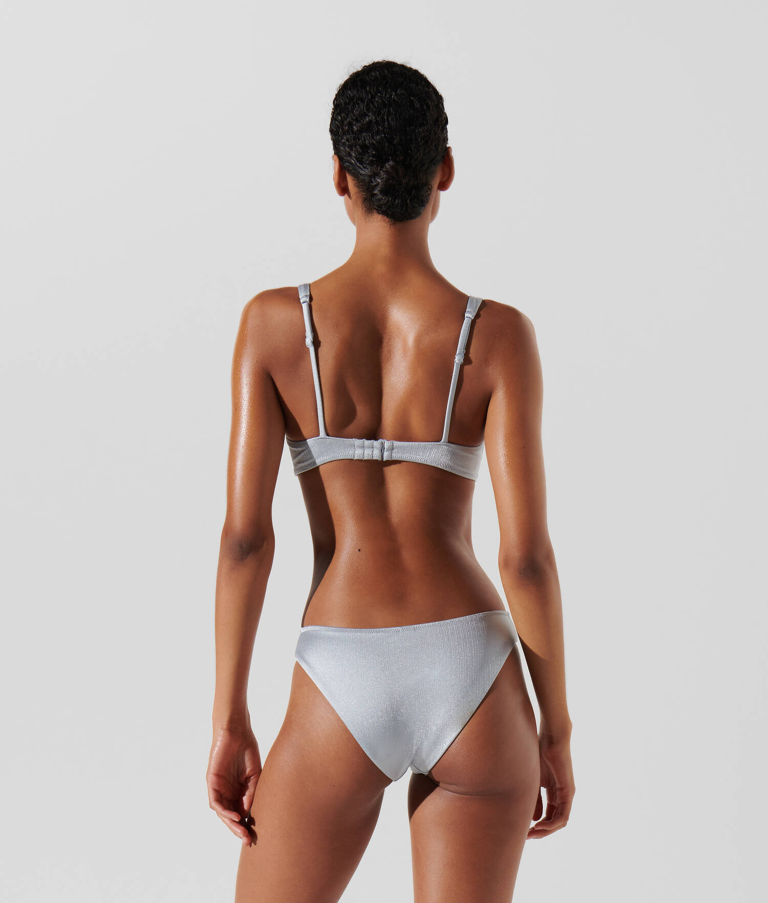 HAUT DE BIKINI MÉTALLISÉ