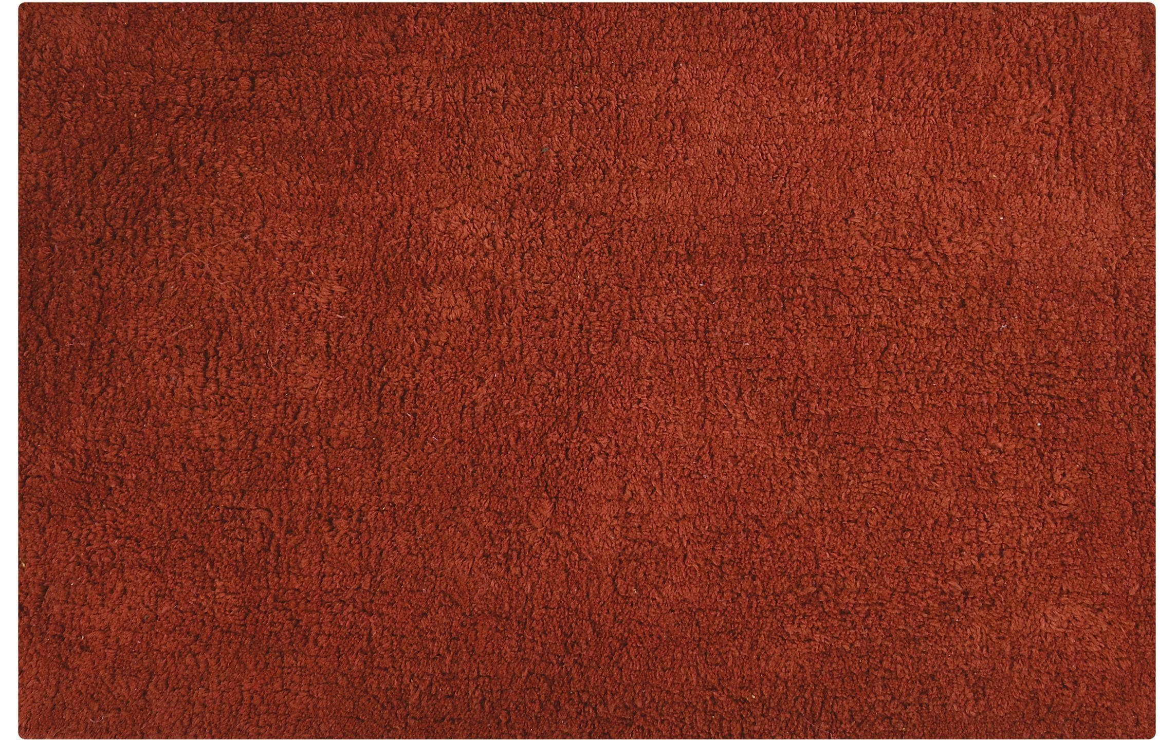 Badteppich Dalija 45 x 70 cm, TerracottaBadematte aus hochwertiger Baumwolle