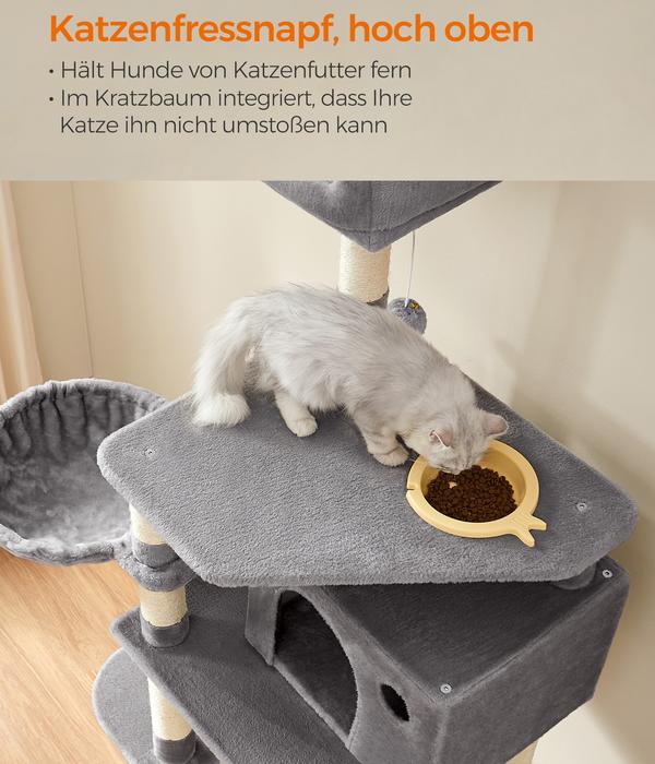 Feandrea Kratzbaum mit Fressnapf, ca.