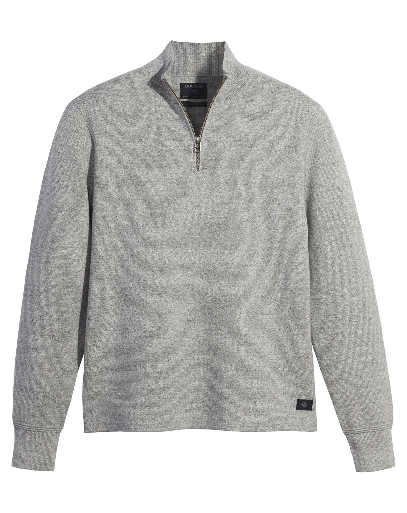 Dockers Pull 1/4 zip gris chiné