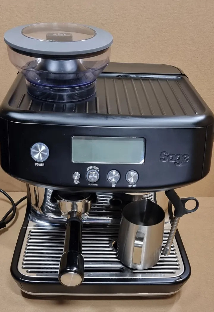 [OUTLET] - Sage the Barista Pro, Espressomaskine, 1,98 L, Kaffebønner, Indbygget kværn, 1680 W, Sort