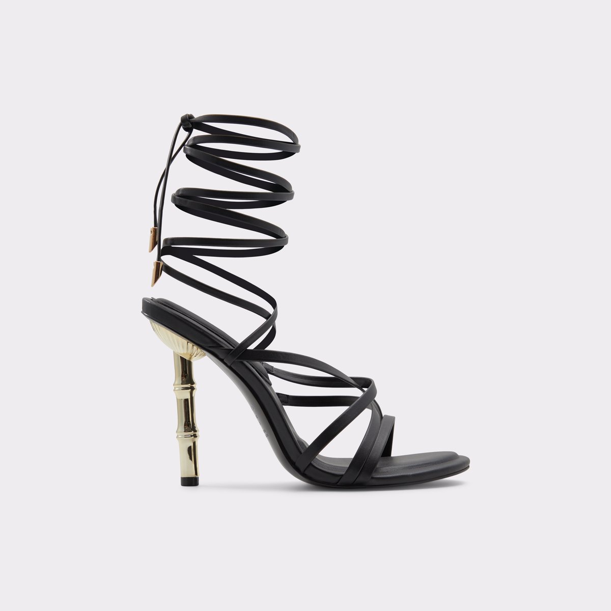 Bamba Black Women Strappy Sandals