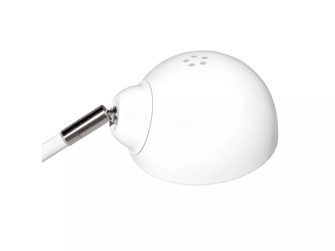 Lampe de bureau HELMAND Réglable Métal Blanc