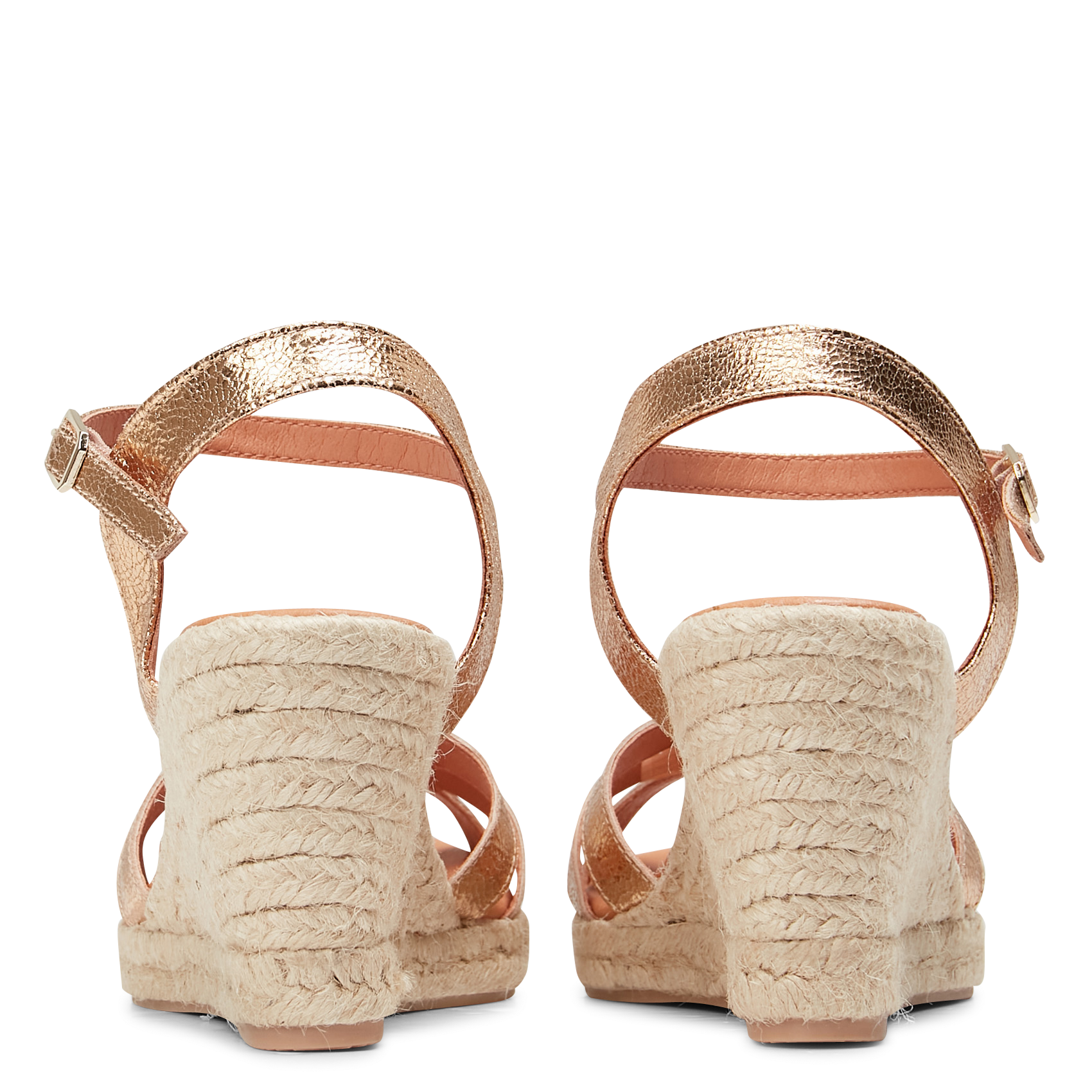 ELLARIA - Espadrilles en cuir | Doré