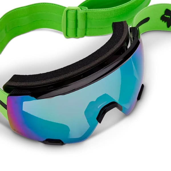 Masque VTT FOX PUREVUE 50 YR YELLOW GREEN BLACK STRIPE