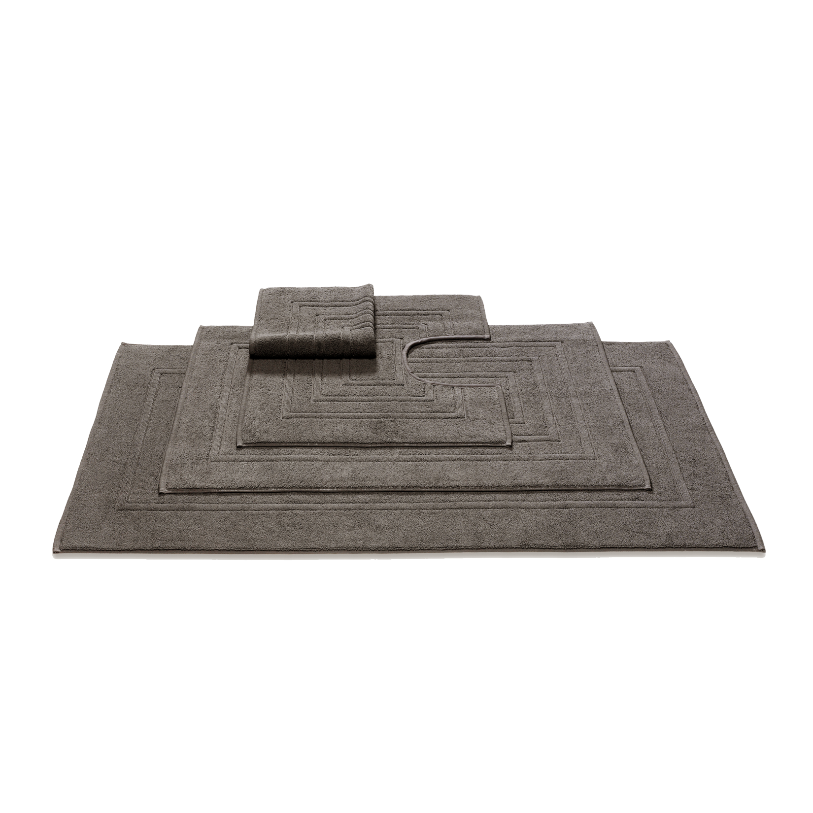 Houston Badmat Espresso | 60 x 60 cm | Bruin | Katoen