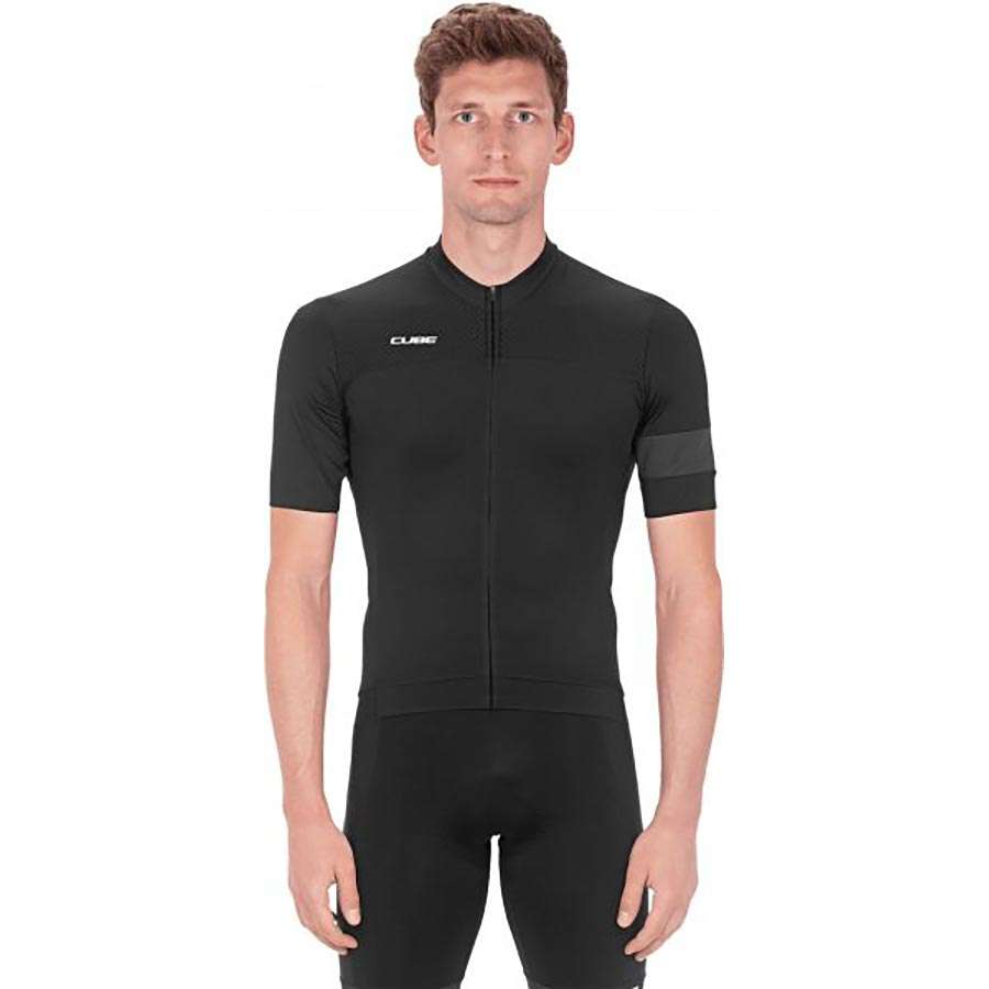 Cube Blackline Fietsshirt Korte Mouwen Zwart Heren
