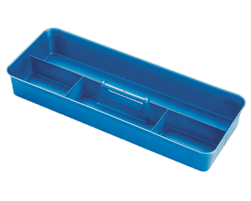 Q-line camping box met inzet 9,5L blauw zwart