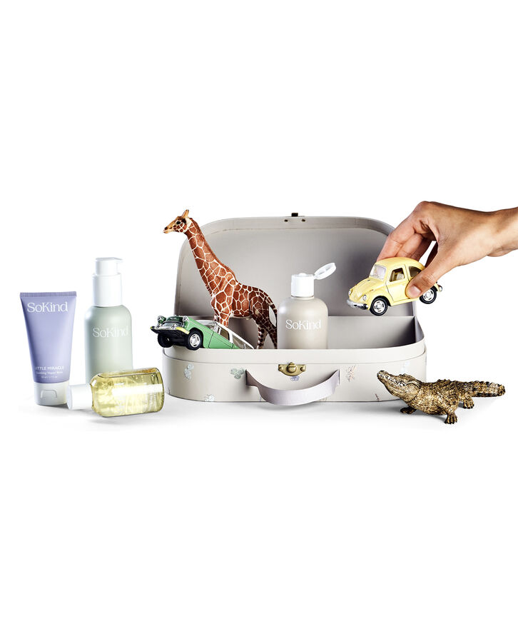 SoKind Dear Baby Skin Care Kit- Lækker kuffert med hudplejeprodukter til baby