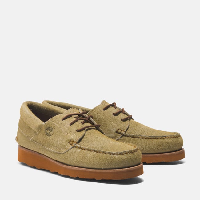 Scarpa Stringata da Uomo in beige chiaro
