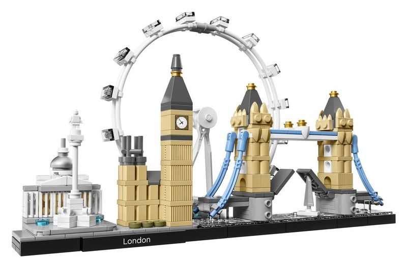 LEGO Architecture - Londen - Bouwstenen - Inclusief National Gallery, Nelson's Column, London Eye, Big Ben, Tower Bridge