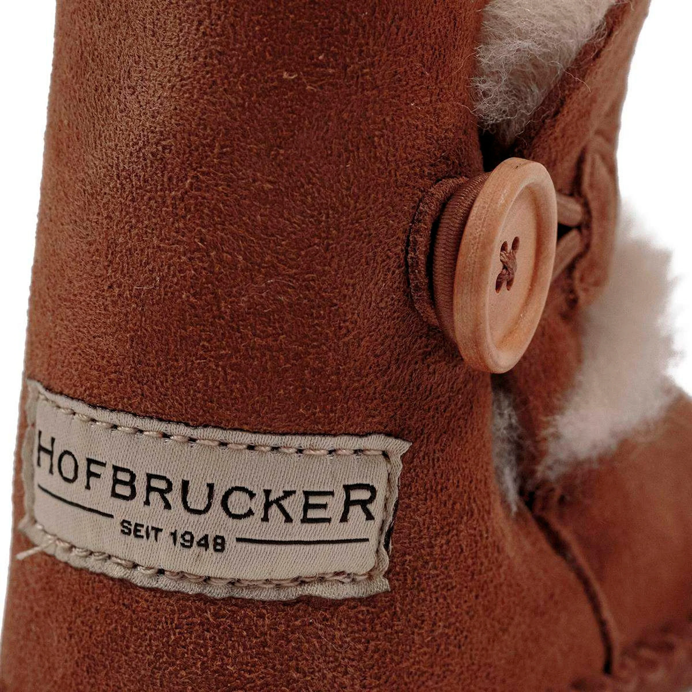 Hofbrucker Baby Schuh Booty Chestnut