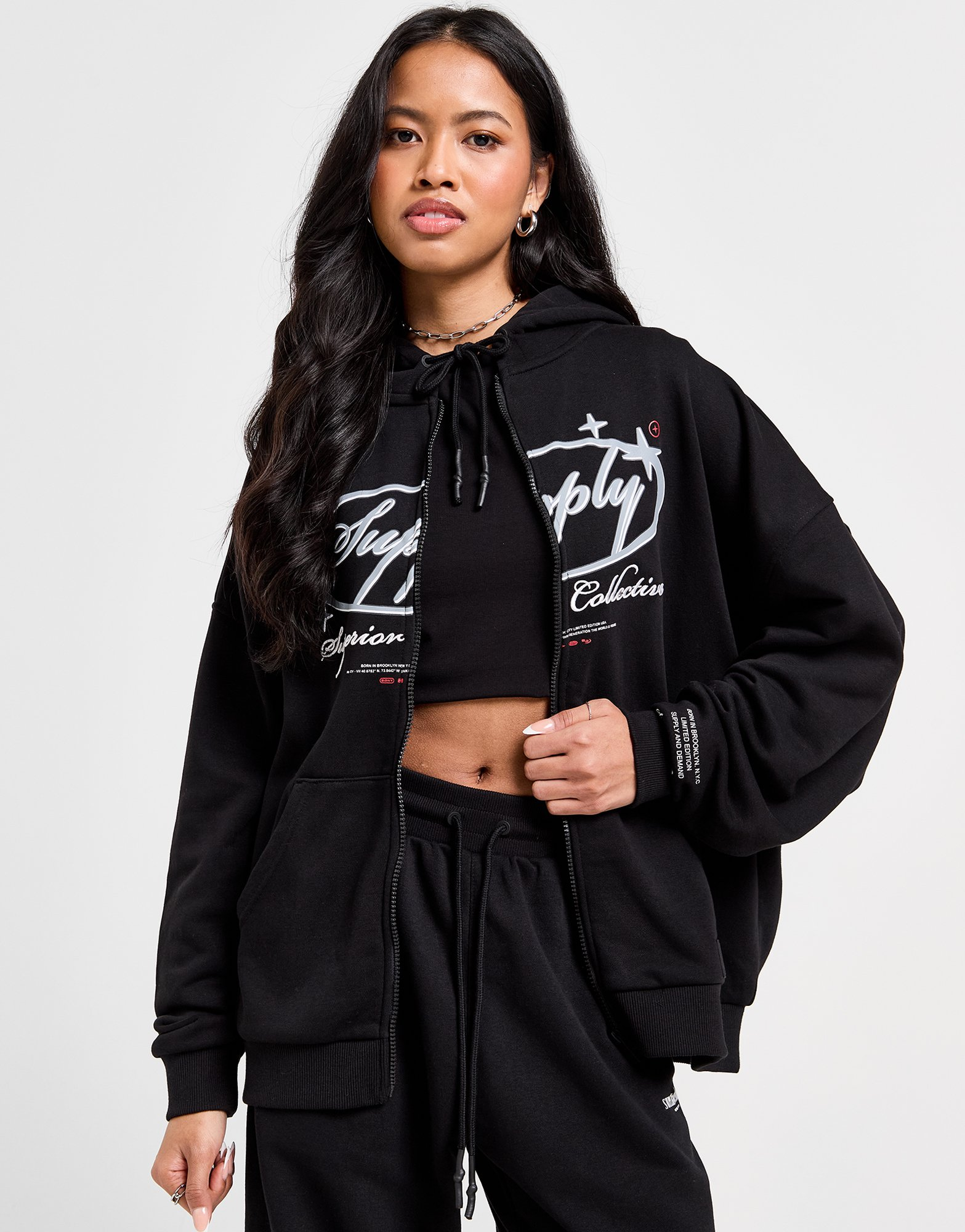 Supply & Demand Sweat à Capuche Limited Femme