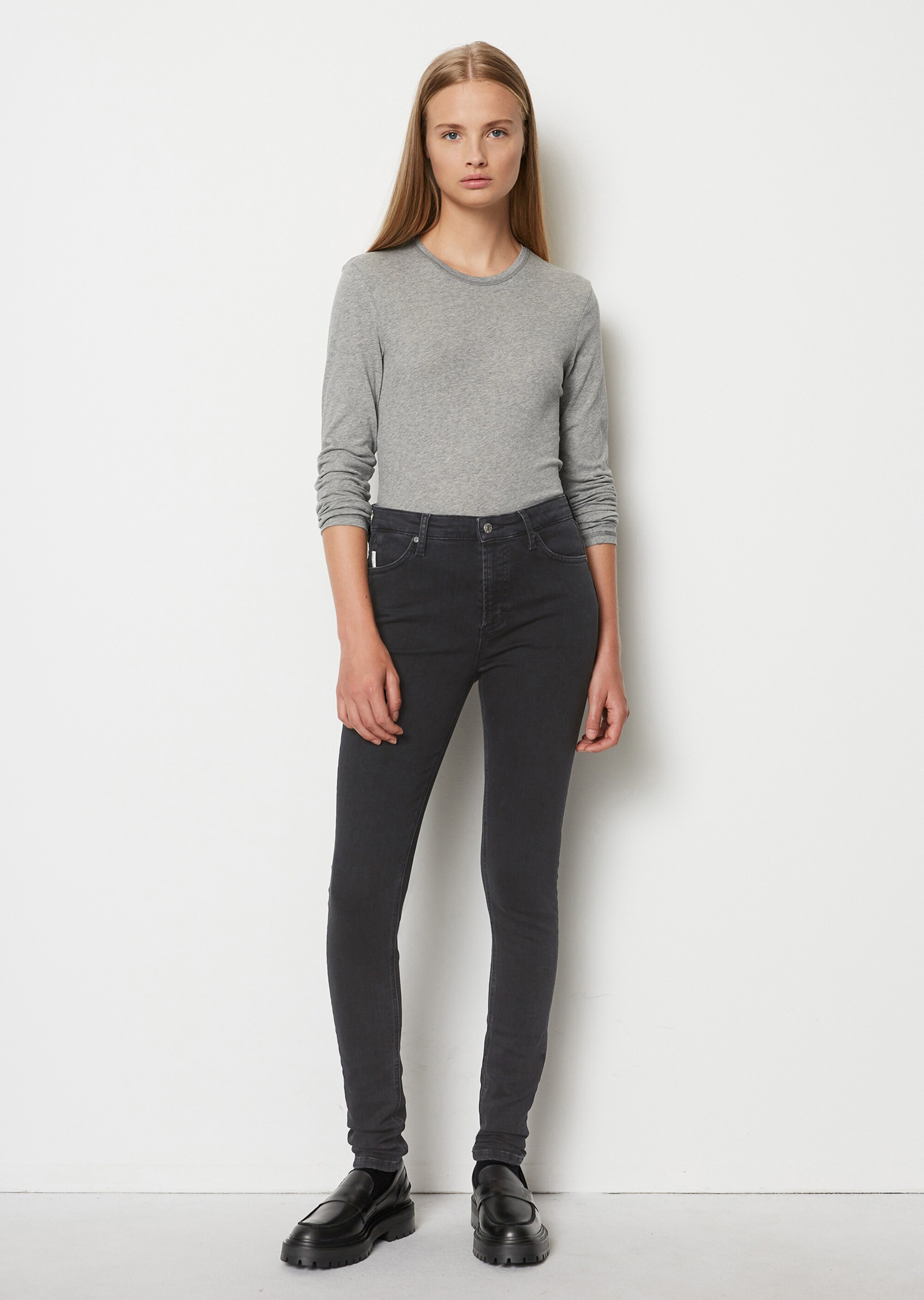 Longsleeve slimaus Organic Cotton Jersey