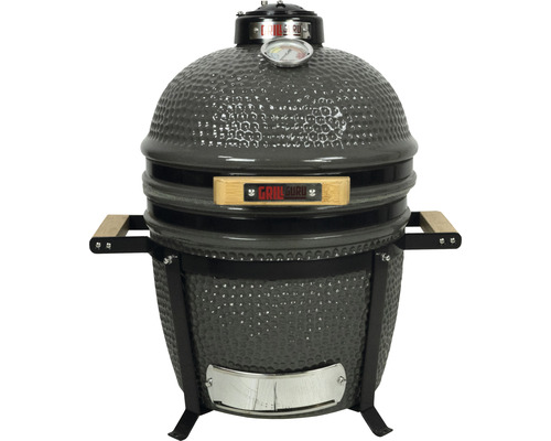 Keramische grill Grill Guru Kamado Original Compact Keramiek grijs